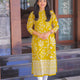 Mustard Sunlit Cotton Kurti