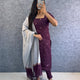 Premium Pure Cotton Silk Kurta Set ( Kurti+Pant with Dupatta)
