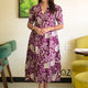 Urban Bloom Midi Dress