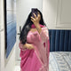 Trendy Pink Viscose Kurti Set With Dupatta 🔥